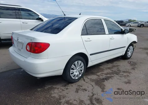 2004 Toyota Corolla Ce из США, поврежденный, VIN JTDBR32E742037694